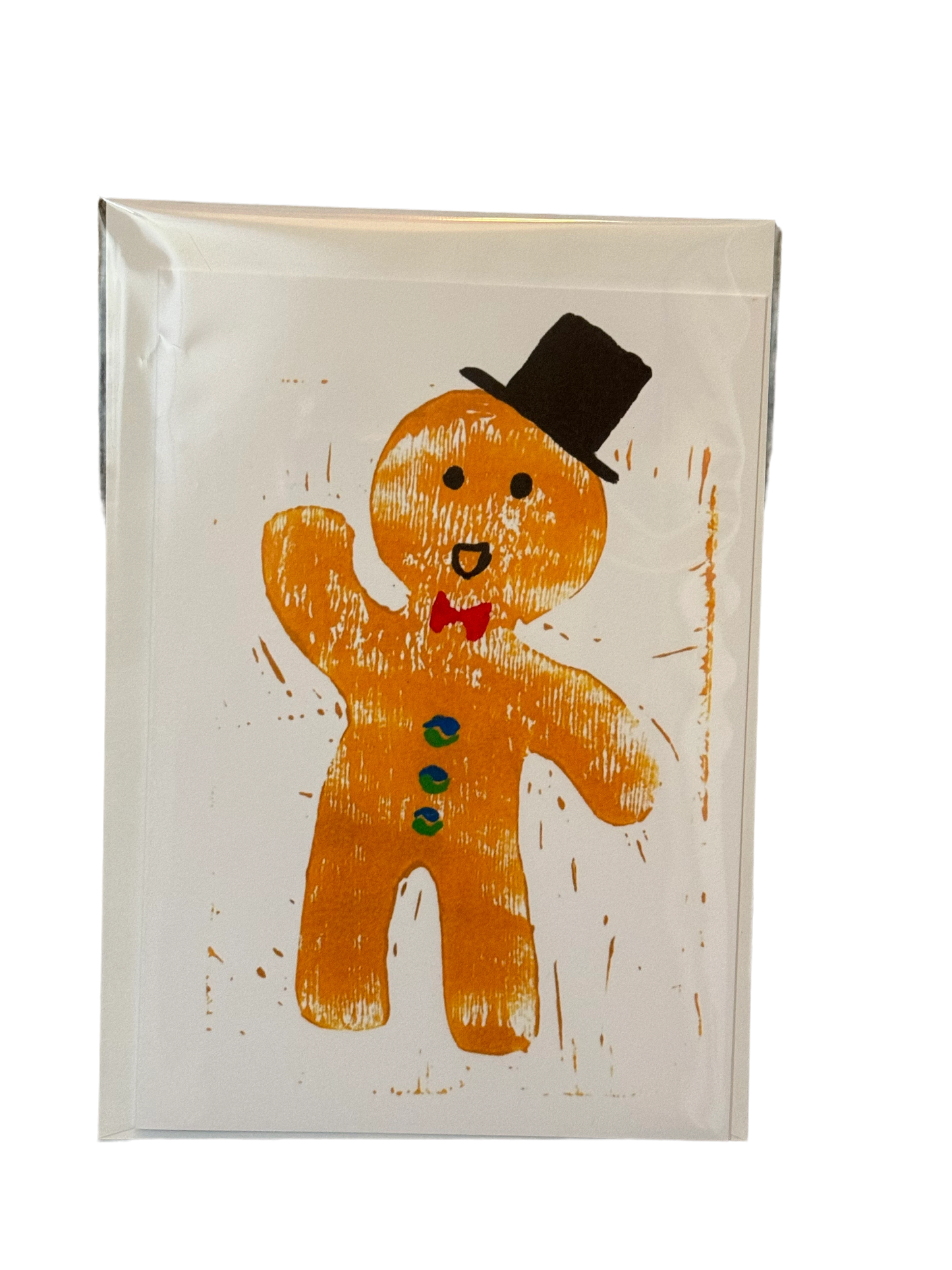 Festive Frolic: SwimTayka's Gingerbread Cheer - pack of 6 cards